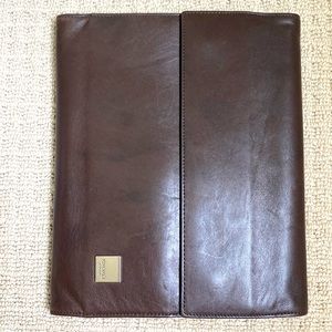 Knomo London brown leather tech Brompton Knomad Air Portable Organizer (great!)